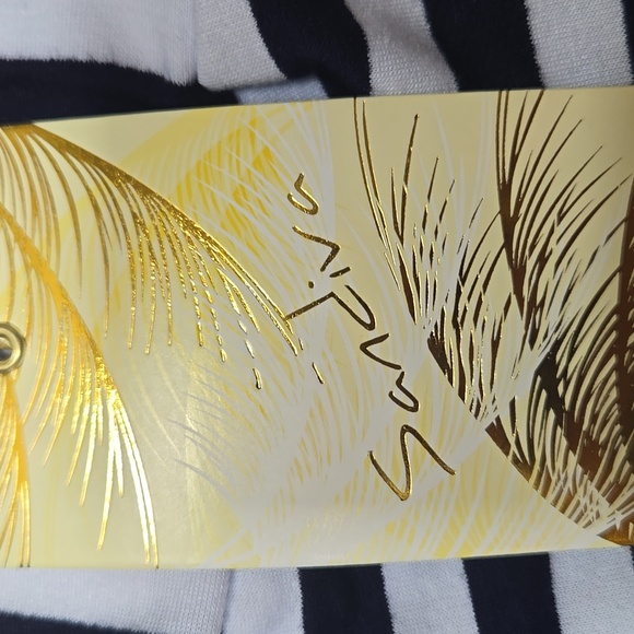 New Sandiva Blue/White Striped Drawstring Tie Waist Strapless Cover-Up/Romper - Picture 5 of 8